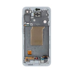 Pantalla completa con marco para Samsung Galaxy A55 5G A556 azul original
