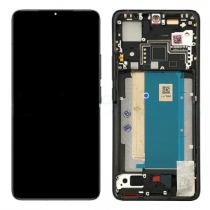 Pantalla completa con marco para Xiaomi Poco F6 Pro 5G negra original(Service Pack)