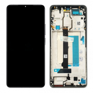Pantalla completa con marco para Xiaomi Poco F6 5G oro original(Service Pack)