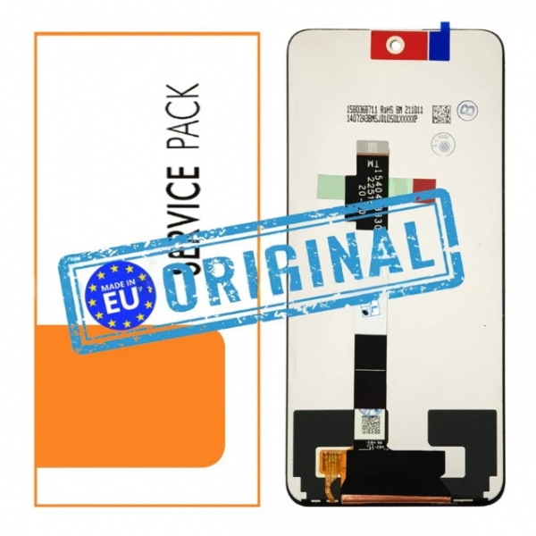 Pantalla completa para Xiaomi Redmi Note 10 Pro 5G/Poco X3 GT negra original(Service Pack) EU