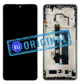 Pantalla completa con marco para Xiaomi Poco X6 Pro 5G gris original EU(Service Pack)