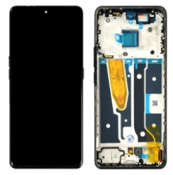 Pantalla completa con marco para Oppo Realme 11 Pro RMX3771 negra original nueva