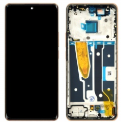 Pantalla completa con marco para Oppo Realme 11 Pro RMX3771 sunrise beige original nueva