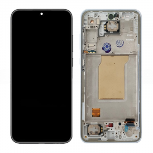 Pantalla completa con marco para Samsung Galaxy A35 5G A356 Navy original