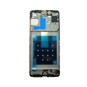 Pantalla completa con marco para Samsung Galaxy M55 5G M556 negra original