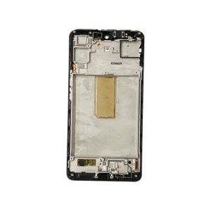Pantalla completa con marco para Samsung Galaxy M54 5G M546 negra original