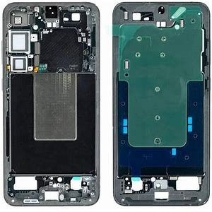 Pantalla con marco para Samsung Galaxy S24 FE 5G S721 plata original