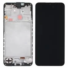 Pantalla completa con marco para Samsung Galaxy A16 4G A165 negra original