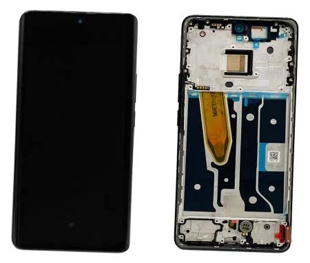 Pantalla completa con marco para Oppo Realme 11 Pro RMX3771 negra original nueva