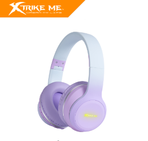 Xtrike-Me Auriculares Bluetooth Con Microfono BT5.1 HD-211BT Purple