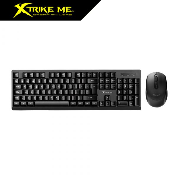 Xtrike me KIT de Oficina Teclado en Español +Ratón para PC MK205