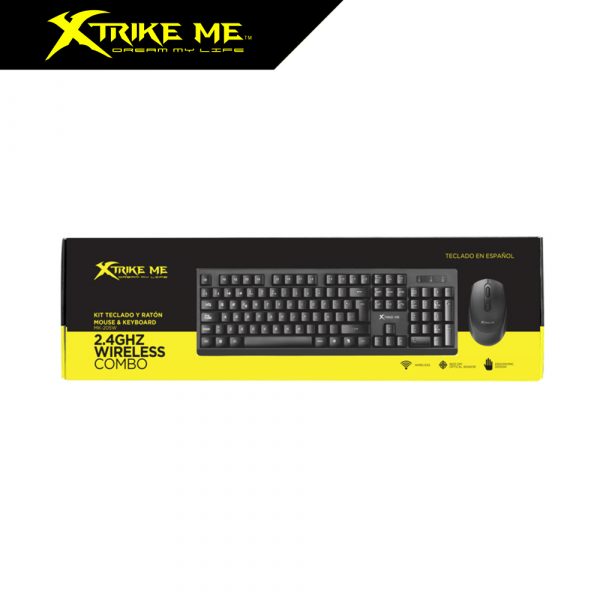 Xtrike me KIT de Oficina Teclado en Español +Ratón para PC MK205 - Imagen 3