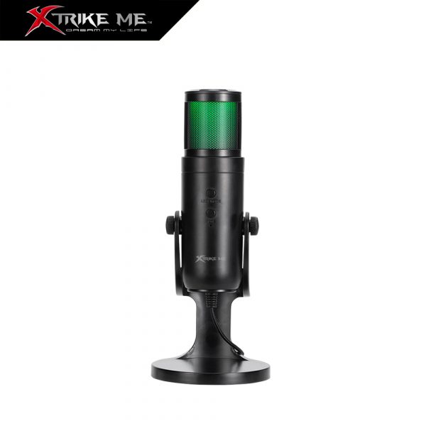 Xtrike me Micrófono con Luz RGB para PC XMC-03