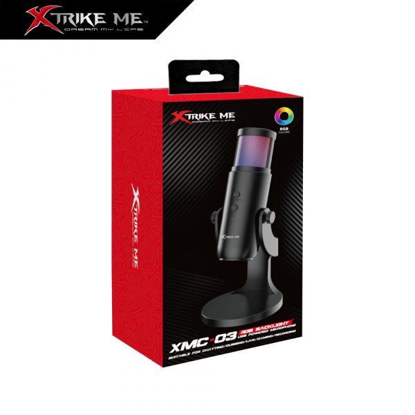 Xtrike me Micrófono con Luz RGB para PC XMC-03 - Imagen 2
