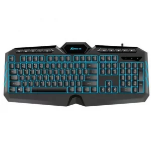 Xtrike me Kit Teclados en Español Retroiluminación automática Rainbow KB-509