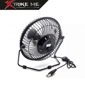Xtrike me USB Mini Ventilador de Escritorio de Metal FN809/FN809B