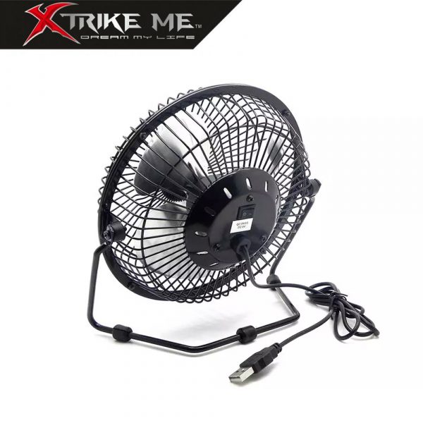 Xtrike me USB Mini Ventilador de Escritorio de Metal FN809/FN809B
