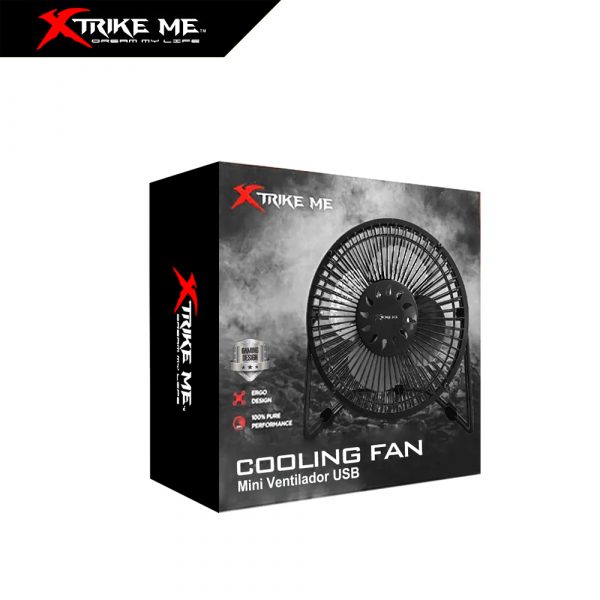 Xtrike me USB Mini Ventilador de Escritorio de Metal FN809/FN809B - Imagen 2