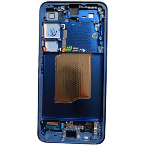 Pantalla Samsung Galaxy S25 5G Original Service Pack con Marco - Azul (Sky Blue) - SM-S931