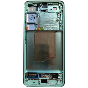 Pantalla Samsung Galaxy S25 5G Original Service Pack con Marco - Verde (Mint) - SM-S931