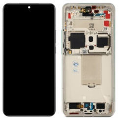 Pantalla completa con marco para Xiaomi Mi 15 Ultra 5G blanca original