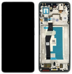 Pantalla completa con marco para Xiaomi Mi 14T gris original nueva