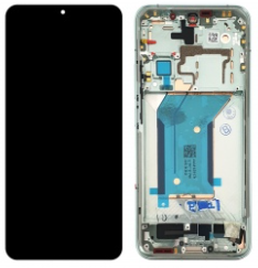 Pantalla completa con marco para Xiaomi 14 5G verde original nueva