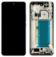 Pantalla completa con marco para Xiaomi Mi 13T verde original nueva