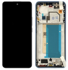 Pantalla completa con marco para Xiaomi Mi 13T azul original nueva