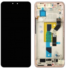 Pantalla completa con marco para Xiaomi Mi 13 Lite 5G rosa original