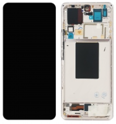 Pantalla completa con marco para Xiaomi 12 Pro violeta original nueva(Service Pack)
