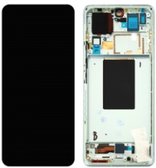 Pantalla completa con marco para Xiaomi 12 Pro verde original nueva(Service Pack)