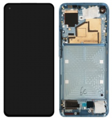 Pantalla completa con marco para Xiaomi Mi 11 azul original nueva