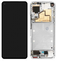 Pantalla completa con marco para Xiaomi Mi 11 PLATA original nueva