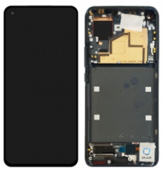 Pantalla completa con marco para Xiaomi Mi 11 negra original nueva