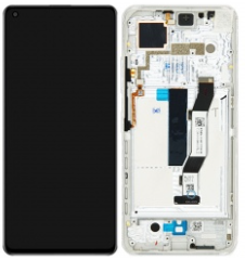 Pantalla completa con marco para Xiaomi Mi 10T/Mi 10T Pro/Redmi K30S plata original nueva