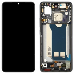 Pantalla completa con marco para Xiaomi Pocophone Poco F7 Pro 5G negra original nueva