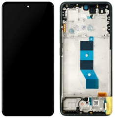 Pantalla completa con marco para Xiaomi Pocophone M7 Pro 5G verde original