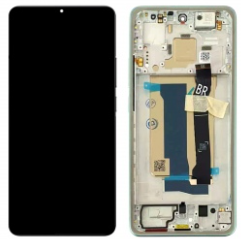 Pantalla completa con marco para Xiaomi Poco X7 Pro 5G verde original nueva