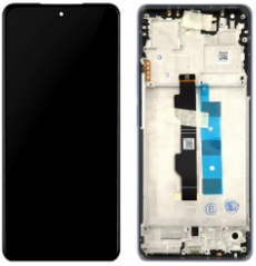 Pantalla completa con marco para Xiaomi Redmi Note 13 Pro 4G/POCO M6 PRO 4G violeta original