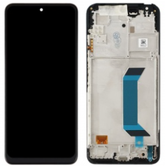 Pantalla completa con marco para Xiaomi Redmi Note 12 5G Global/Poco X5 5G negra original