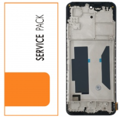 Pantalla completa con marco para Xiaomi Redmi Note 12 5G Global/Poco X5 5G negra OLED