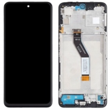 Pantalla completa con marco para Xiaomi Pocophone M4 Pro 5G/Redmi Note 11s 5G negra original