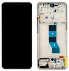 Pantalla completa con marco para Xiaomi Note 14 5G violeta original