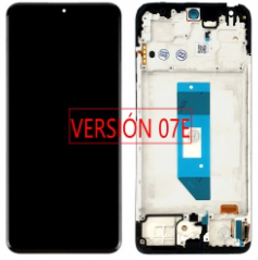 Pantalla completa con marco para Xiaomi Redmi Note 14 4G negra original nueva(Versión EU 07E)