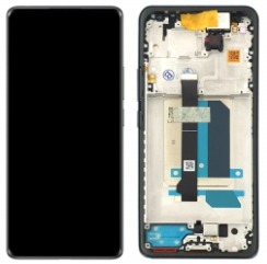 Pantalla completa con marco para Xiaomi Redmi Note 14 Pro Plus 5G negra original nueva