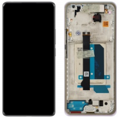 Pantalla completa con marco para Xiaomi Redmi Note 14 Pro Plus 5G violeta original nueva