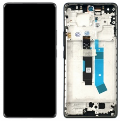 Pantalla completa con marco para Xiaomi Redmi Note 14 Pro 4G negra original nueva
