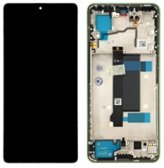 Pantalla completa con marco para Xiaomi Redmi Note 13 Pro 5G/Poco X6 5G verde original