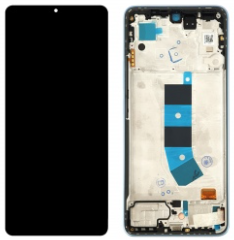 Pantalla completa con marco para Xiaomi Redmi Note 13 4G azul original